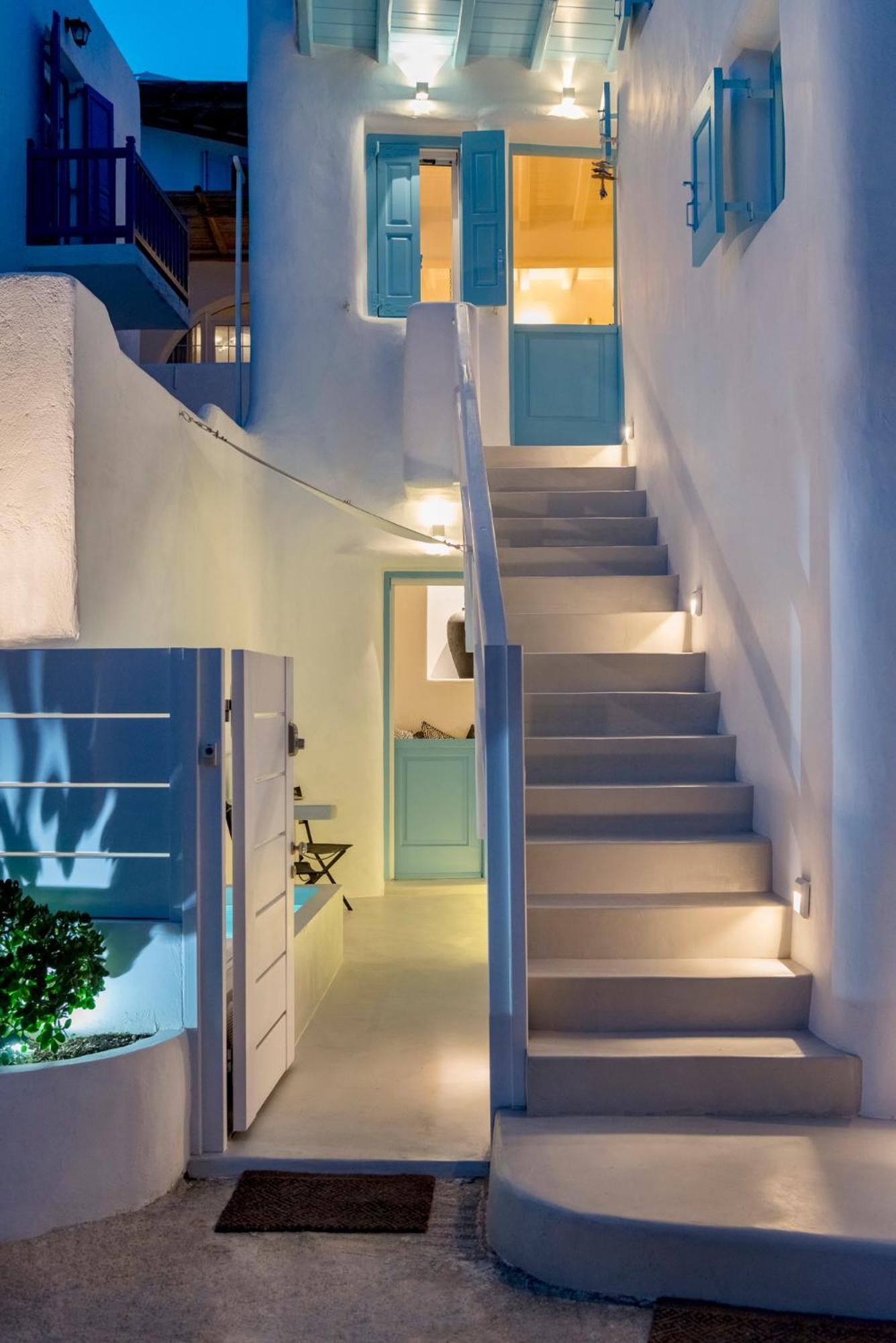 Mykonian Mews Luxury Suites Псароу Экстерьер фото