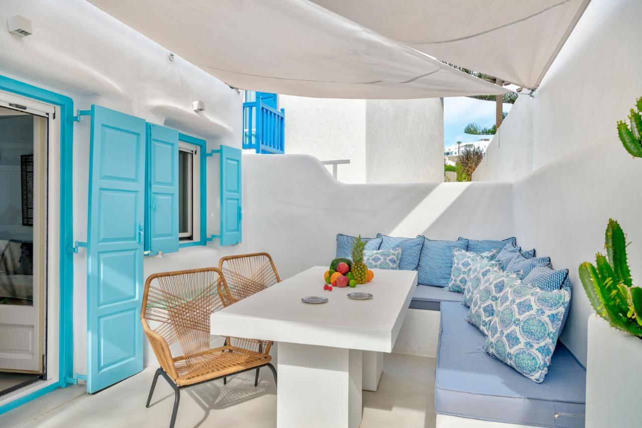 Mykonian Mews Luxury Suites Псароу Экстерьер фото